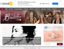 Tablet Screenshot of bandolera.mizonatv.com