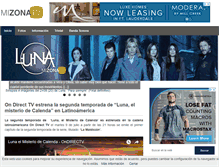Tablet Screenshot of luna.mizonatv.com